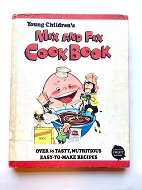 Young Children's Mix and Fix Cook Book - 1975
